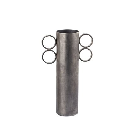 ELK SIGNATURE Cirq Vase, Small Antique Nickel H0897-10949